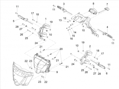 Φανοί μπροστά